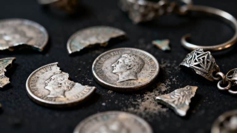 Vendre argent débris