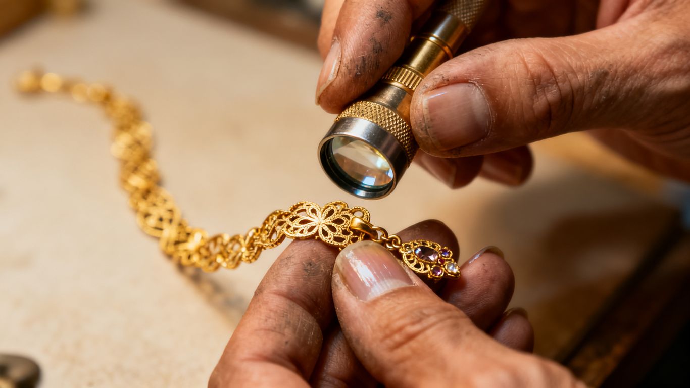 Trouver un bon réparateur de bijoux en or