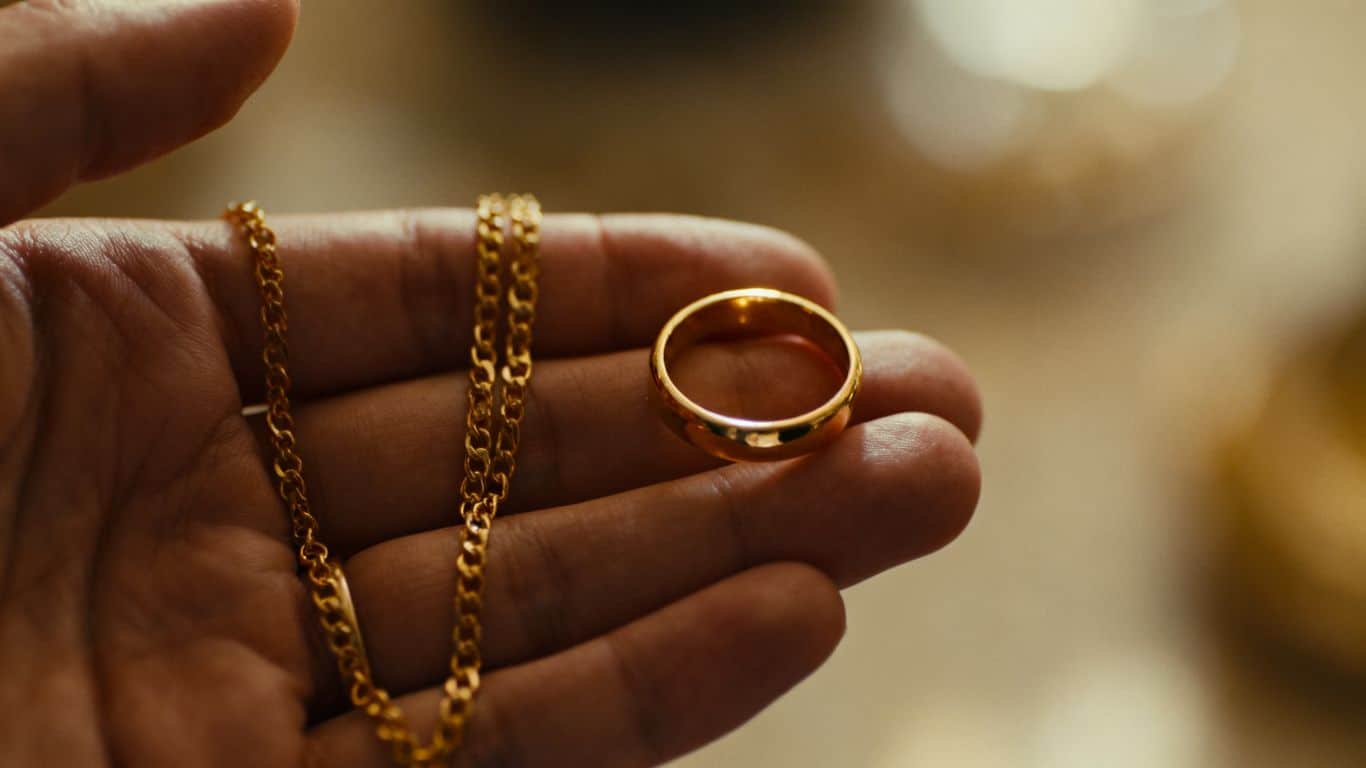 Vendre de l'or hérité sans facture