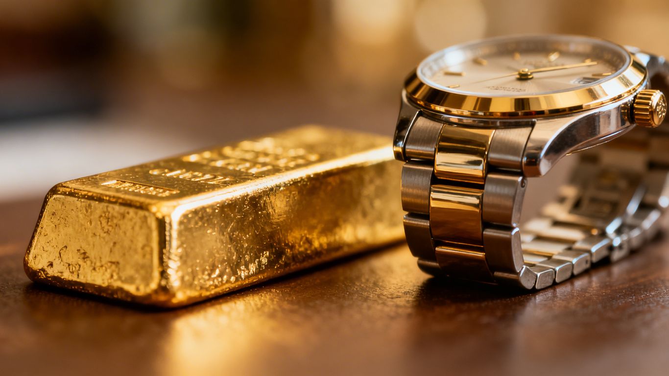 Investir dans l'or ou les montres de luxe