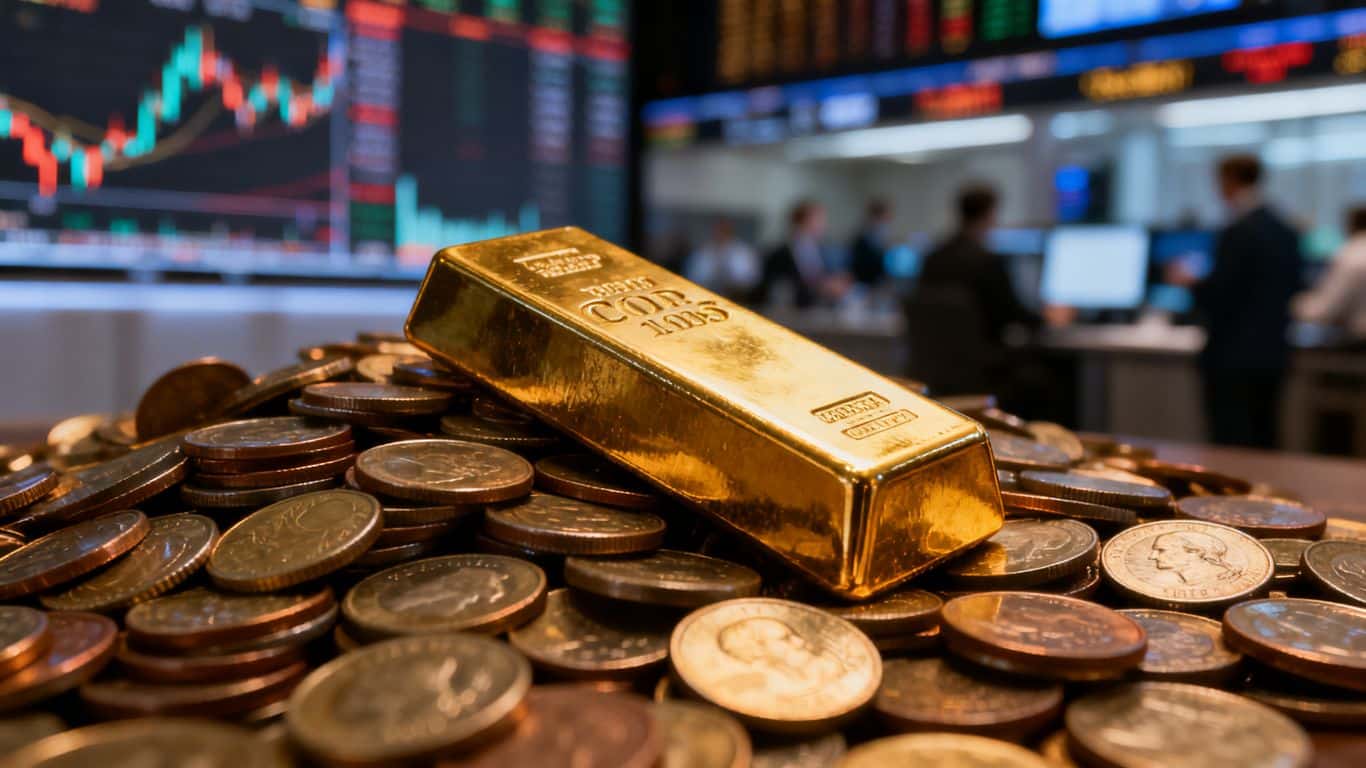 Investir dans les futures sur l'or avec un PEA
