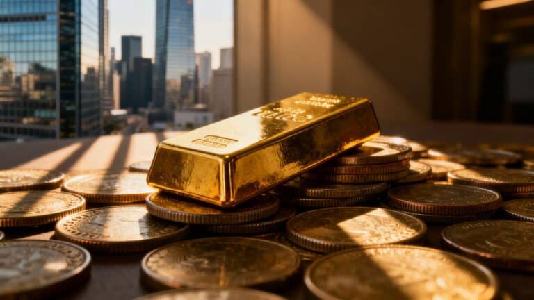 Les banques centrales influencent les futures sur l'or