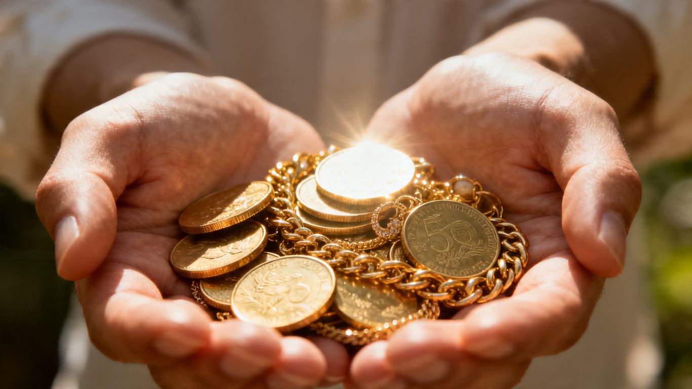 Vendre son or pour financer un projet inflation