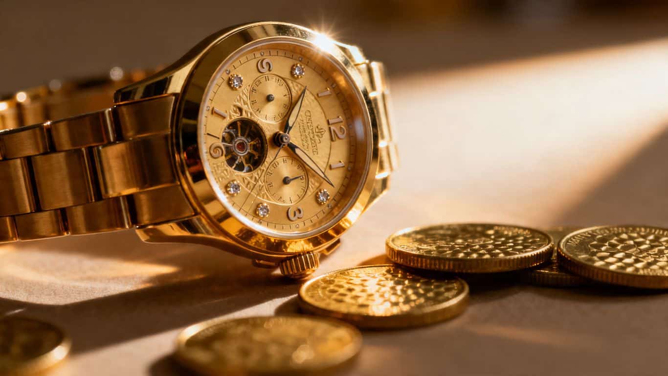 Vendre sa montre en or