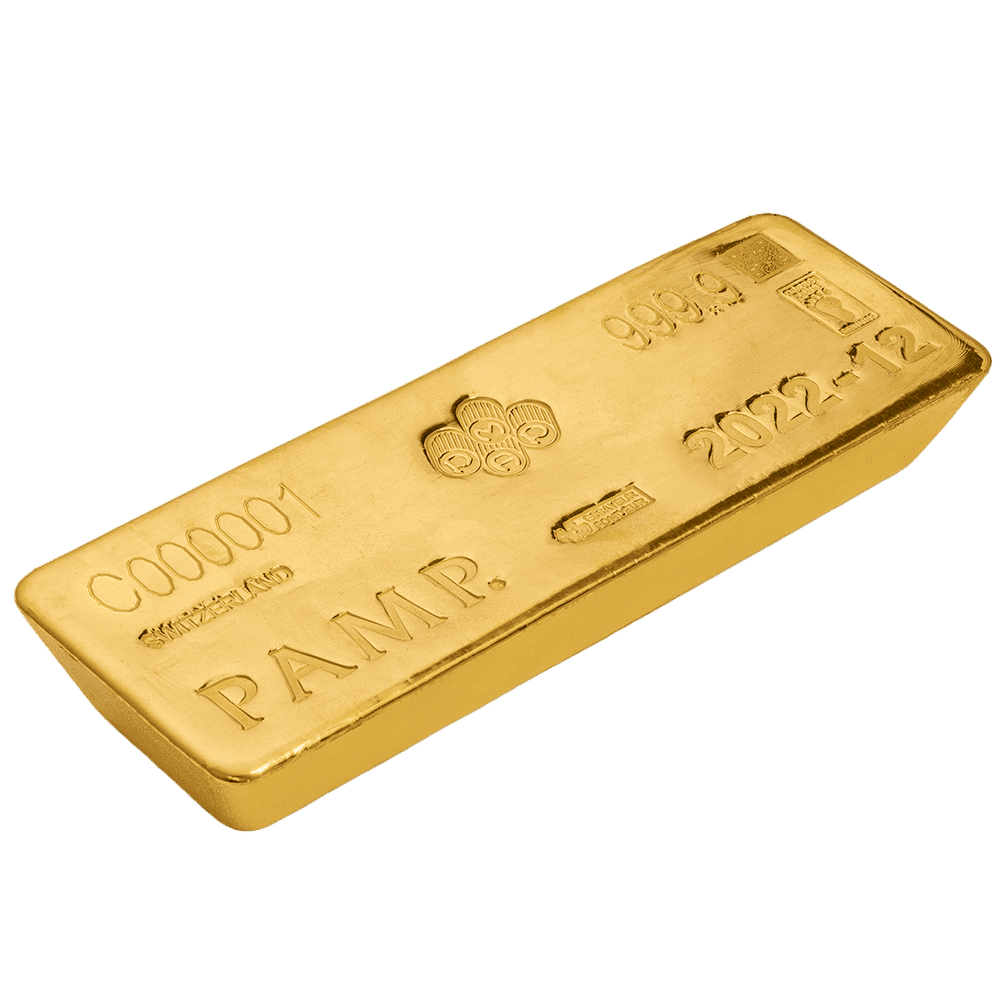 Lingot d’or de 400 onces, 12,5 kg