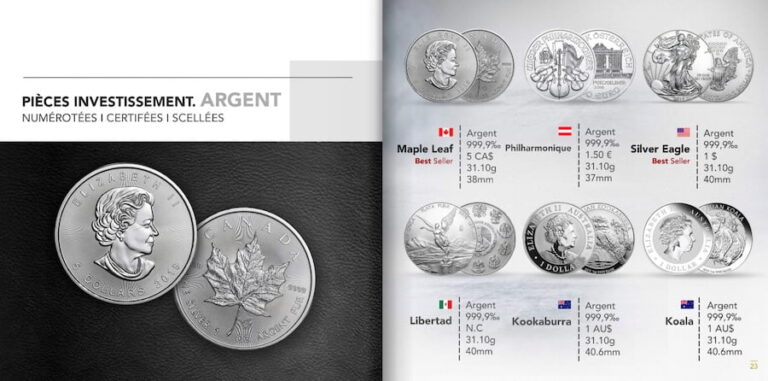 Once d’argent moderne