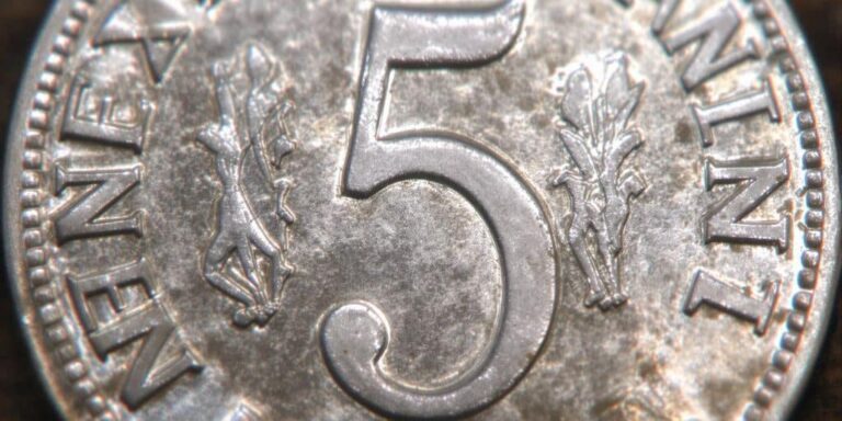 Valeur d’une pièce de 5 francs Semeuse en argent aujourd’hui