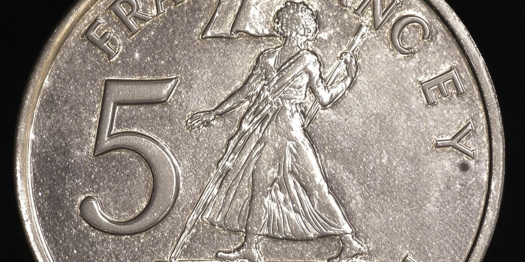 Prime d’une pièce de 5 francs Semeuse