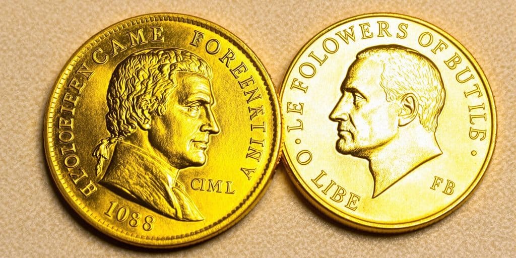 20 dollars or vs Napoléon 20 francs