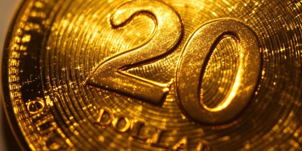 Meilleure année pour investir dans le 20 dollars or