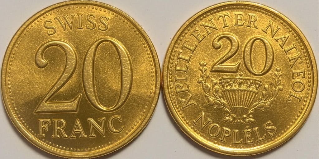20 Francs Suisse Or vs Napoléon