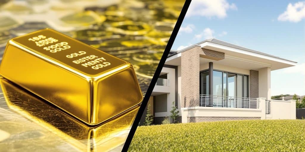 Or ou immobilier : quel placement choisir en 2025