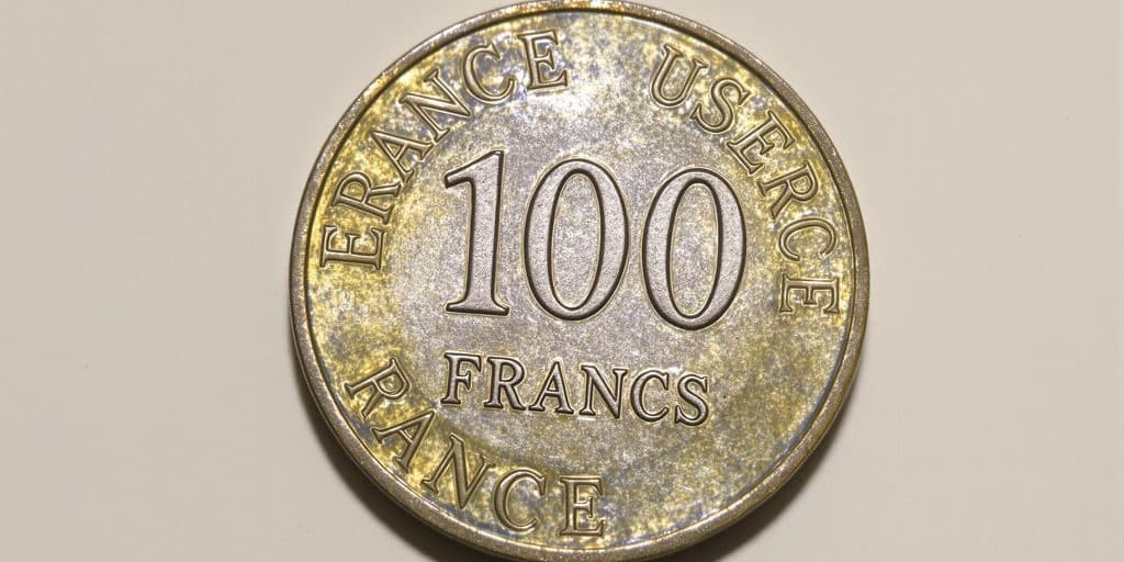 Combien vaut une pièce de 100 francs de 1982, 1983, 1989…