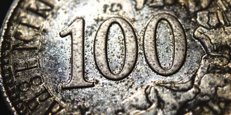 Valeur actuelle d’une pièce de 100 francs en argent