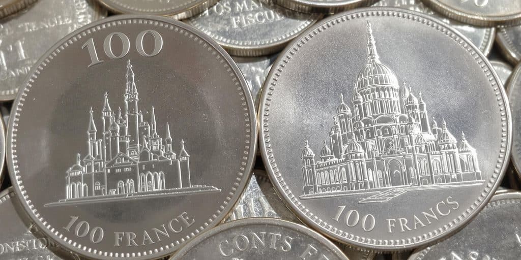Les différents motifs des pièces de 100 francs argent
