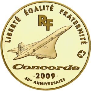 Avers 1 000 euros Concorde - - France — pièce en or