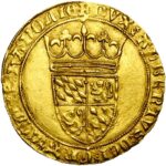 1 Couronne d'or - Albert of Bavaria - 1389-1404 - Comté de Hainaut
 (France - États)