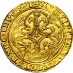 1 Couronne d'or - Albert of Bavaria - 1389-1404 - Comté de Hainaut
 (France - États)