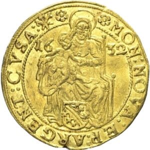 Avers 1 ducat - Léopold-Guillaume de Habsbourg - - Évêché de Strasbourg
 (France - États) — pièce en or