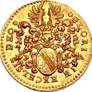 Avers 1 Ducat - - Ville de Strasbourg
 (France - États) — pièce en or