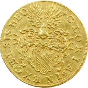 Avers 1 Ducat - - Ville de Strasbourg
 (France - États) — pièce en or