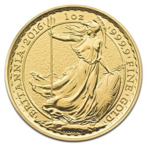 Britannia en Or - 31,1035 g (1 Oz) - Royaume-Uni Face