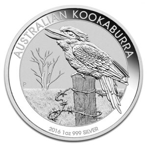 Kookaburra en Argent - 31,1035 g (1 Oz) - Australie Face