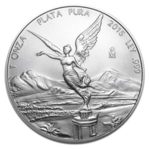 Libertad Mexicain en Argent - 31,1035 g (1 Oz) - Mexique Face