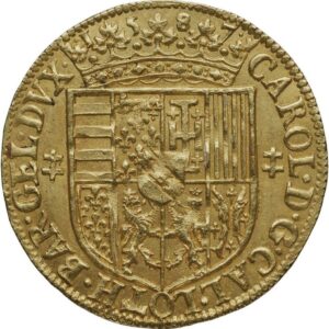 Avers 1 Pistole - Charles III - 1587 - Duché de Lorraine
 (France - États) — pièce en or