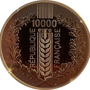 Avers 10 000 euros Napoléon Bonaparte - - — pièce en or