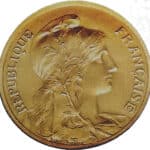 10 centimes Daniel-Dupuis Epreuve en or - 1898 - France