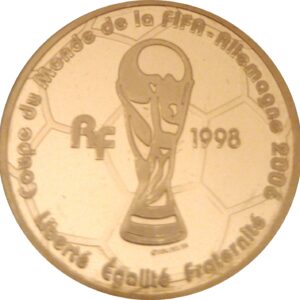 Avers 10 euros Coupe du monde FIFA 2006 - - France — pièce en or