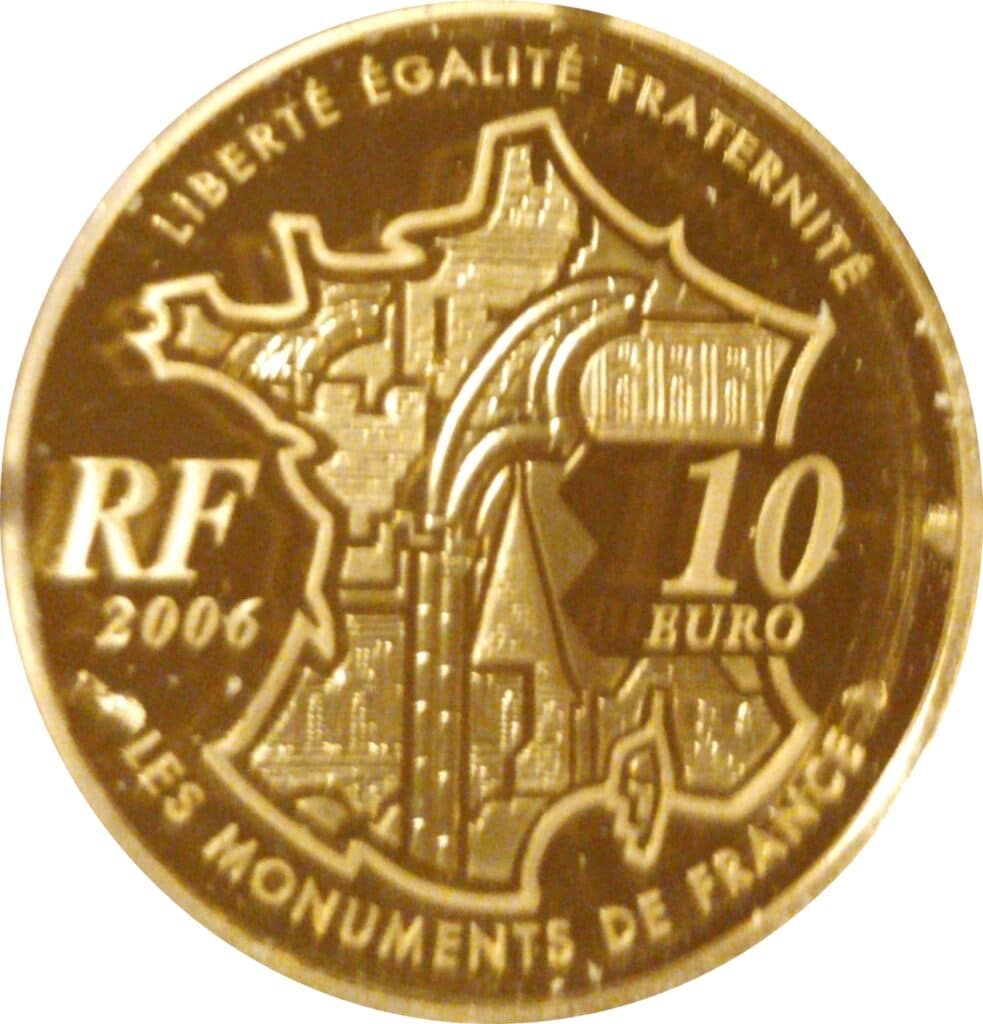 Avers 10 euros Dôme des Invalides - - France — pièce en or