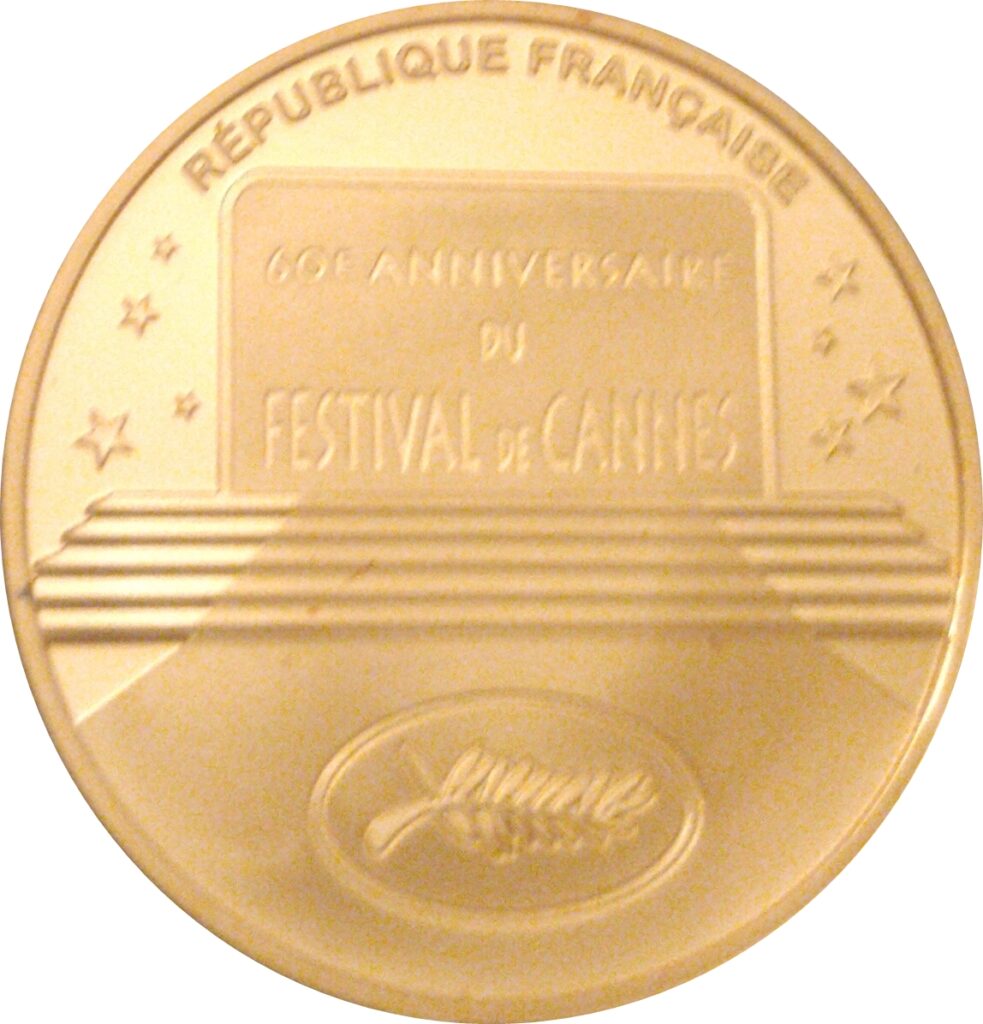 Avers 10 euros Festival de Cannes - - France — pièce en or