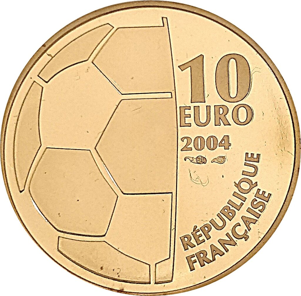 Avers 10 euros FIFA - - France — pièce en or