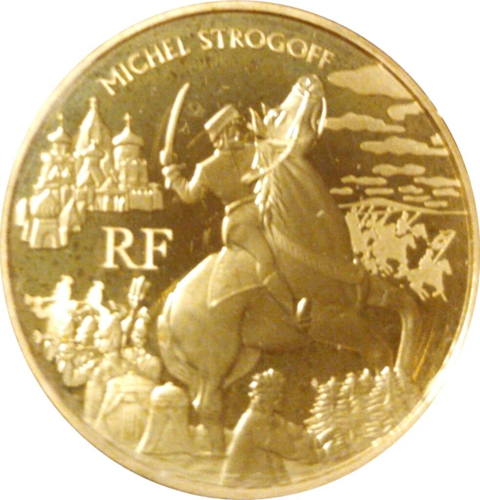 Avers 10 euros Michel Strogoff - - France — pièce en or