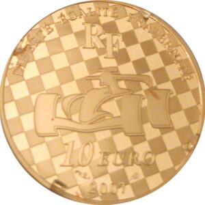 Avers 10 euros Renault F1 année 2007 - - France — pièce en or