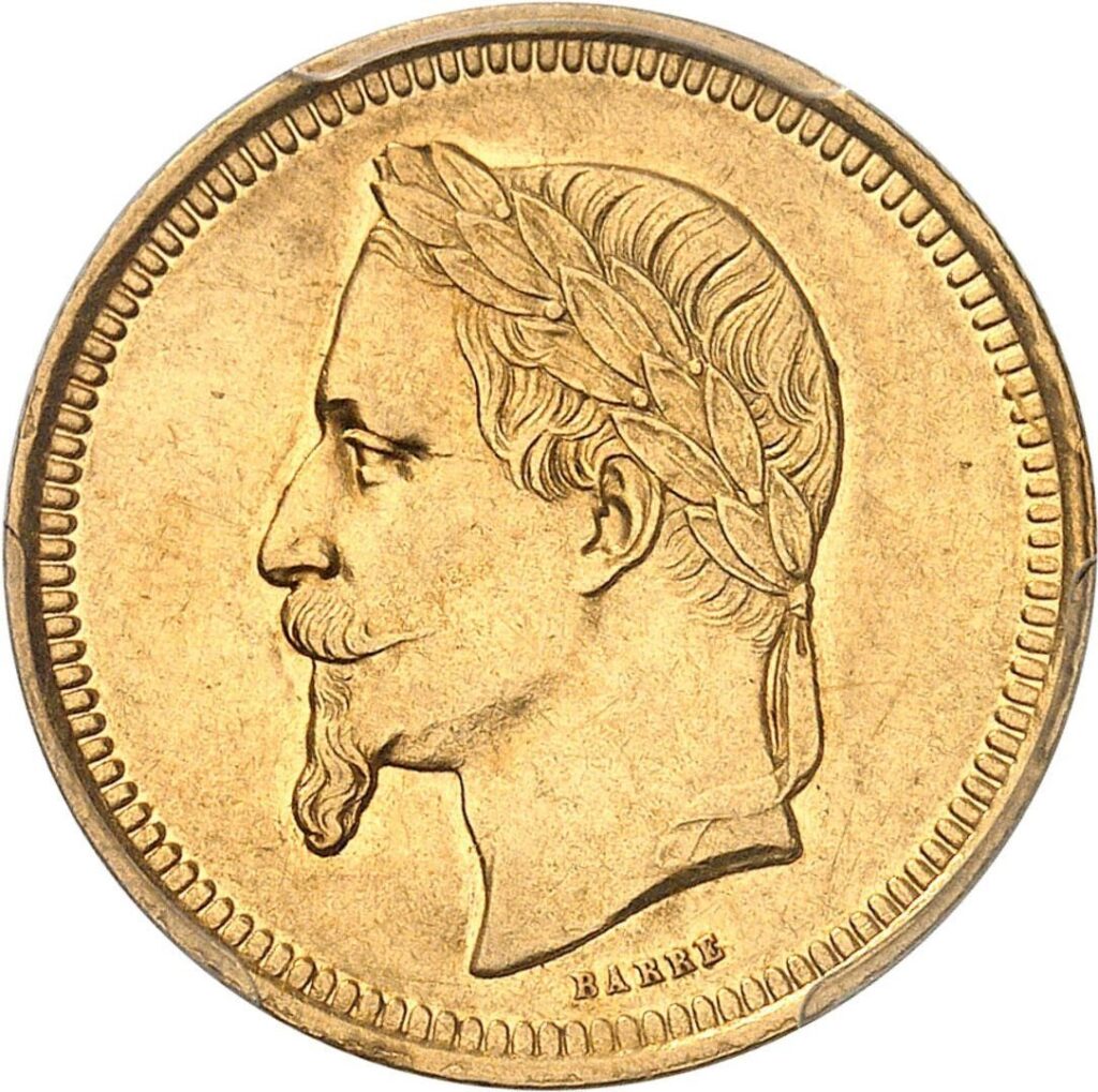 Avers 10 Florin / 25 Francs - Napoleon III Pattern - - France — pièce en or