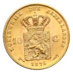 10 Florins Or - Pays Bas - Revers