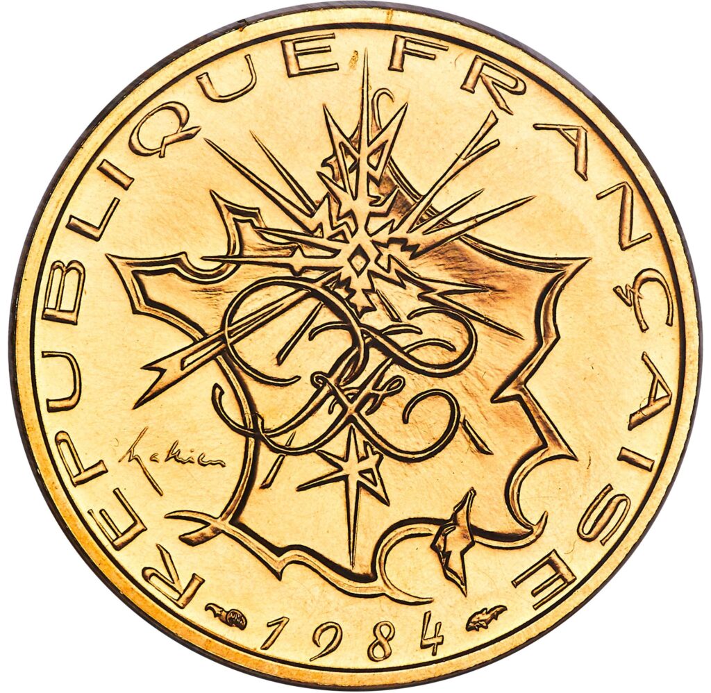 Avers 10 francs Mathieu Piéfort or - - France — pièce en or