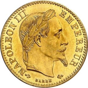 Avers 10 Francs - Napoleon III Pattern - 1862 - France — pièce en or