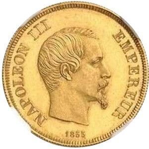 Avers 10 Francs - Napoleon III Pattern - - France — pièce en or