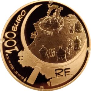 Avers 100 euros Astérix - - France — pièce en or