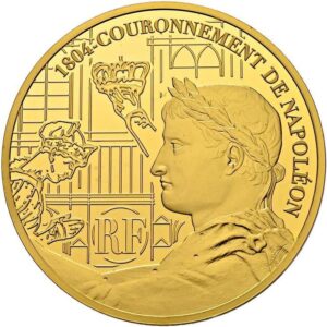 Avers 100 euros Couronnement de Napoléon Ier - - France — pièce en or