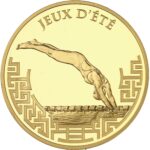 100 euros JO 2008 Natation - -