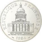 Avers de la pièce de 100 francs en argent