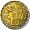 100 francs Essai en cupro-alu doré de Vernon - 1929 - France