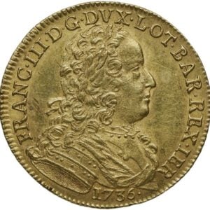 Avers 2 Ducats - Francis III - - Duché de Lorraine
 (France - États) — pièce en or