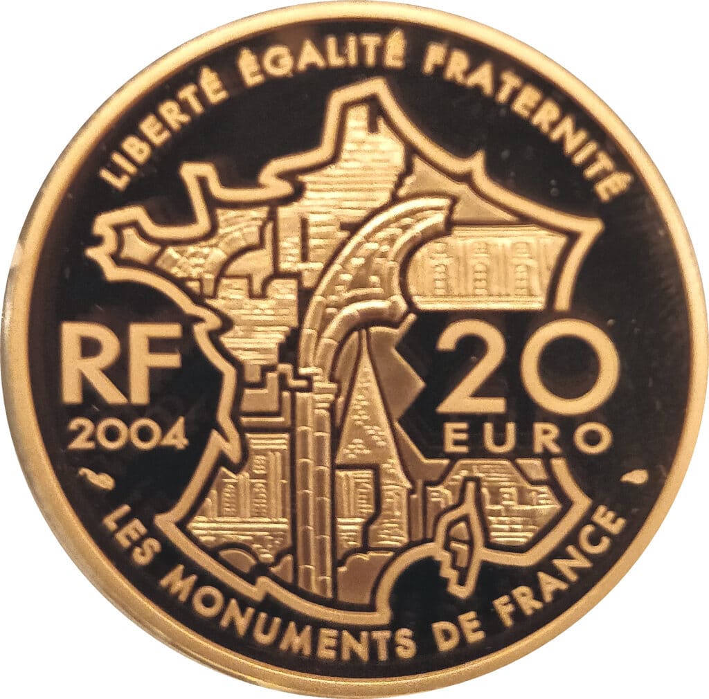 Avers 20 euros Avignon - - — pièce en or