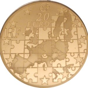 Avers 20 euros Élargissement de l'UE - - France — pièce en or